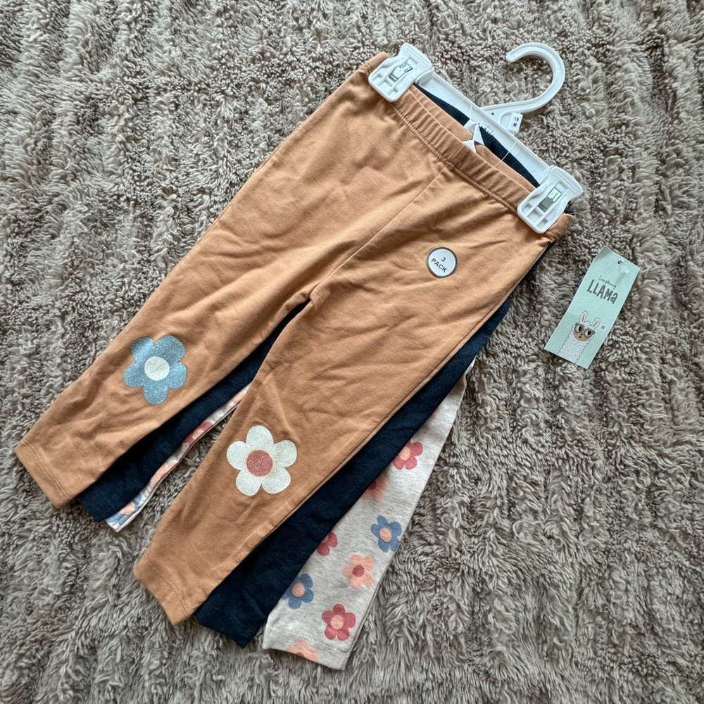 Laughing llama baby | 3 pack leggings